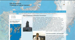 Desktop Screenshot of oldgreenland.com